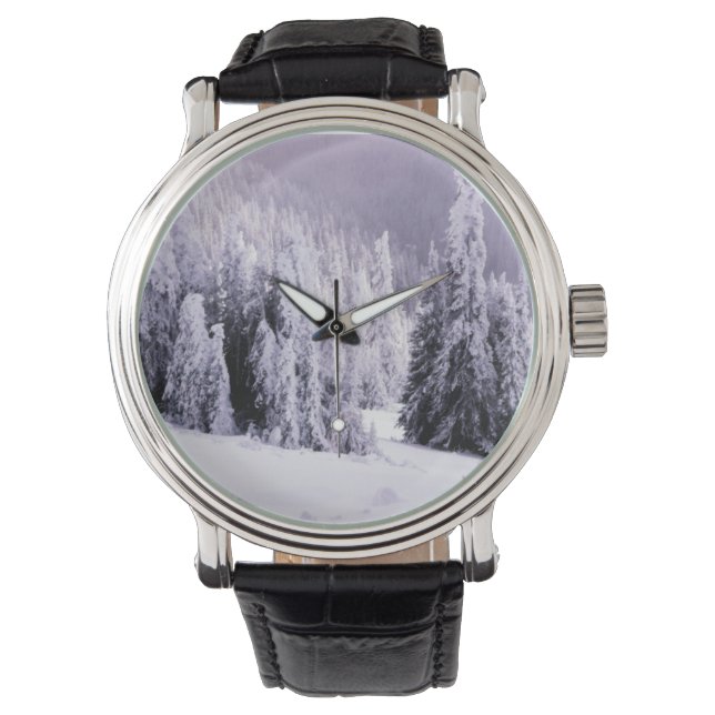 Reloj De Pulsera Entorno invernal (Anverso)