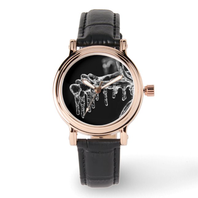 Reloj De Pulsera entrar en invierno helado (Anverso)