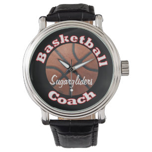 Reloj De Pulsera Entrenador de béisbol y equipo
