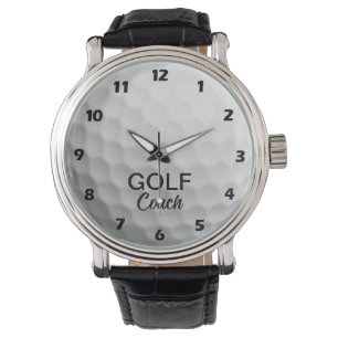 Reloj De Pulsera Entrenador de Golf Personalizado