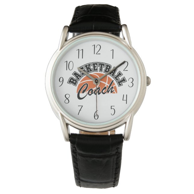 Reloj De Pulsera entrenador deportivo de baloncesto fresco (Anverso)