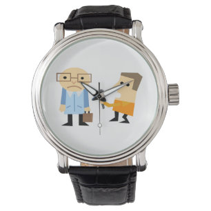 Reloj De Pulsera Entrevista de noticias