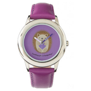 Reloj De Pulsera Enviándote un Hedgehug Hedgehog