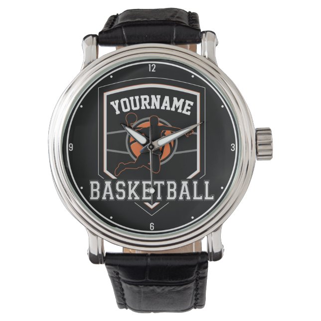 Reloj De Pulsera Equipo de Slam Dunk de jugador de baloncesto perso (Anverso)