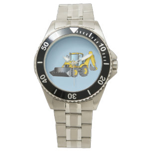 Reloj De Pulsera Equipo pesado: Retroexcavadora