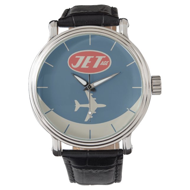 Reloj De Pulsera Era de Jet Retro (Anverso)