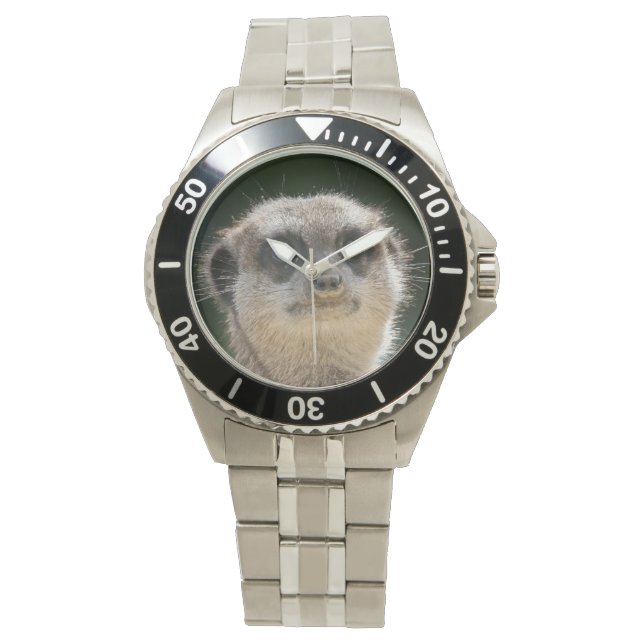 Reloj De Pulsera Erdmännchen - Meerkat (Anverso)