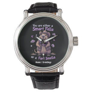 Reloj De Pulsera ¿Eres un tipo inteligente o un hediondo divertido
