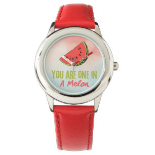 Reloj De Pulsera Eres Uno En Una Fruta De Melón De Melón