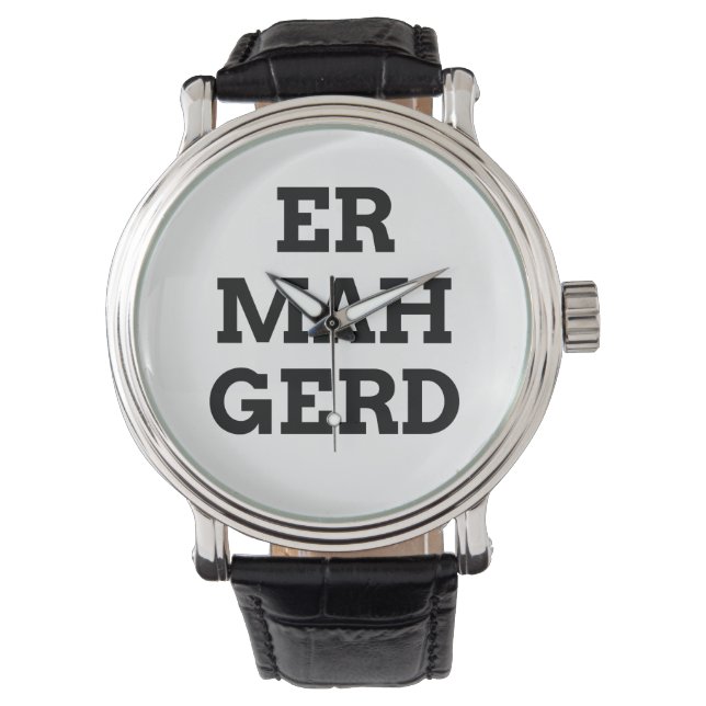 Reloj De Pulsera Ermahgerd Watch (Anverso)