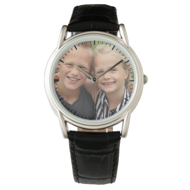 Reloj De Pulsera Erstellen Sie Ihr eigenes Foto Armbanduhr (Anverso)