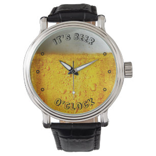 Reloj De Pulsera Es en punto de la cerveza