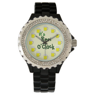 Reloj De Pulsera Es en punto de la cerveza