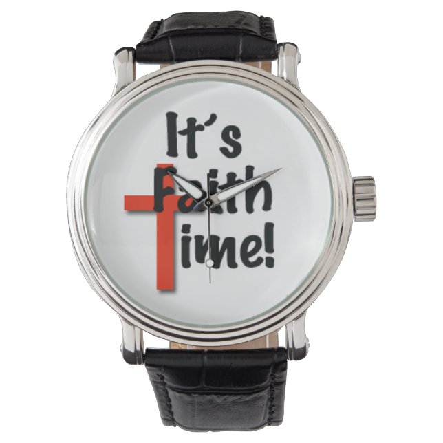 Reloj De Pulsera Es Faith Time Watch (Anverso)
