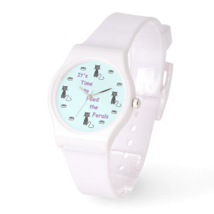 Reloj De Pulsera Es hora de alimentar los ferals ©