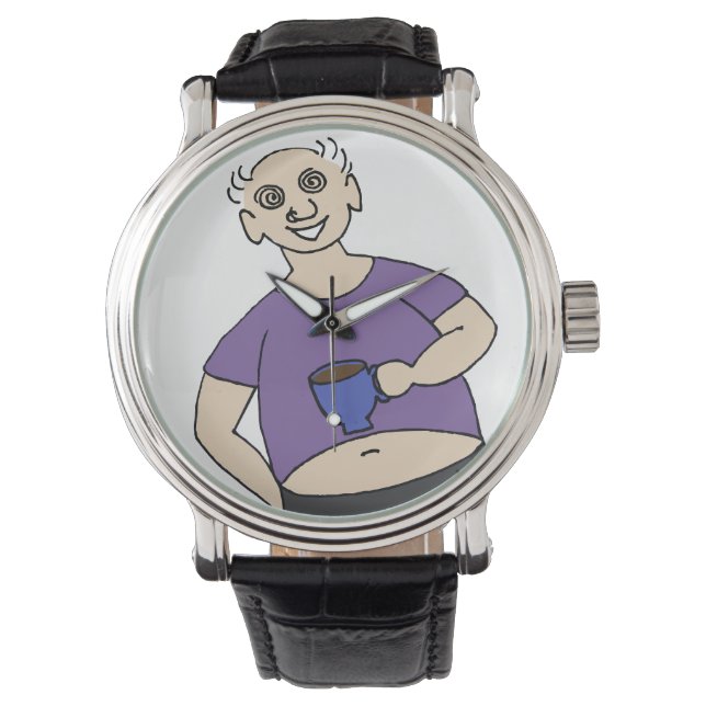 Reloj De Pulsera ¡Es hora de café! (Anverso)