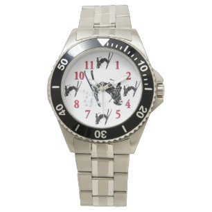 Reloj De Pulsera Es Hora De Esquiar - Esquí