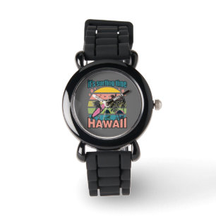 Reloj De Pulsera Es hora de hacer surf - Hawái