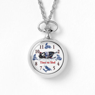 Reloj De Pulsera Es Hora De Sled - Snowmobile