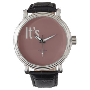 Reloj De Pulsera Es (ladrillo)