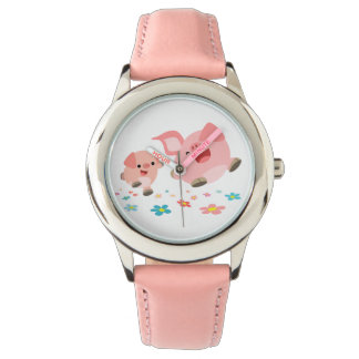 Reloj De Pulsera ¡Es primavera! - Dos Personalizados de cuidado de