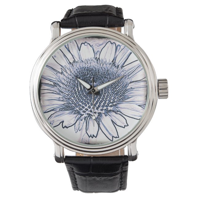 Reloj De Pulsera Esbozo de contracción (Anverso)