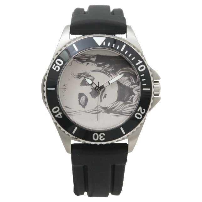 Reloj De Pulsera Esbozo de una mujer de "Ver Sacrum" (Moser) (Anverso)