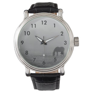 Reloj De Pulsera Escala de grises Hazzy Grazing