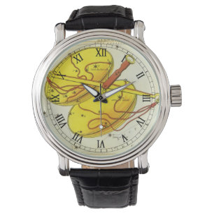 Reloj De Pulsera Escala de Libra Constelación Vintage Espejo de Ura
