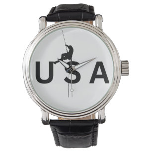 Reloj De Pulsera escalada en montañas de EE. UU.
