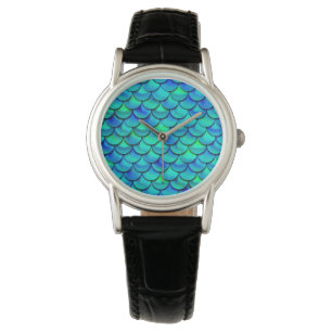 Reloj De Pulsera Escalas azules de Aqua Falln