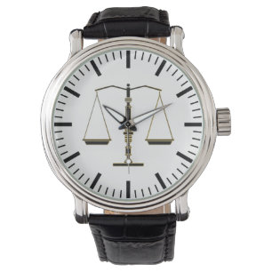 Reloj De Pulsera Escalas con clase regalos de la ley de la justicia