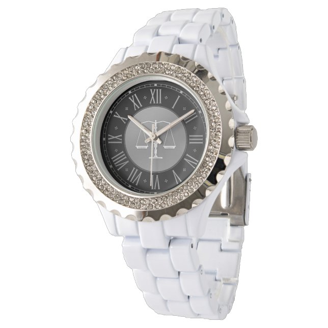 Reloj De Pulsera Escalas de justicia | Clásica (Angular)