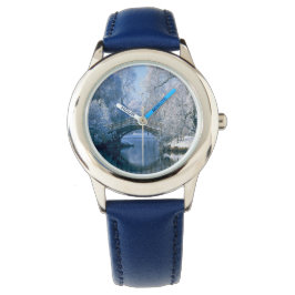 Reloj De Pulsera Escena de invierno