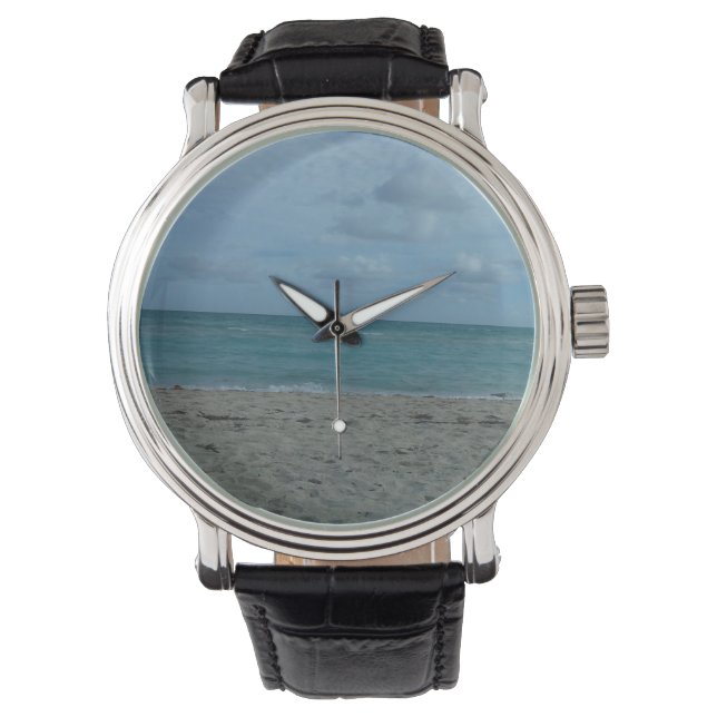 RELOJ DE PULSERA ESCENA DE PLAYA (Anverso)