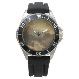 Reloj De Pulsera Escena del paisaje forestal (por Josef Kriehuber)