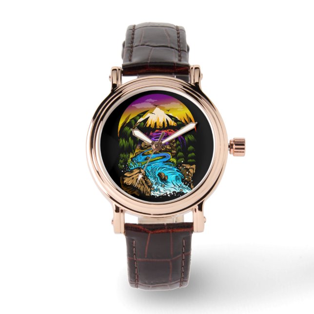 Reloj De Pulsera Escena exterior (Anverso)