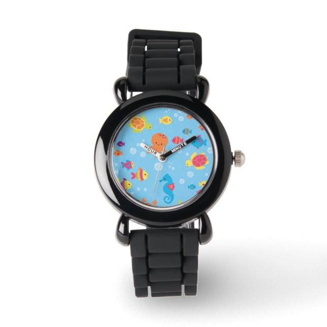 Reloj De Pulsera Escena submarina suave (Anverso)