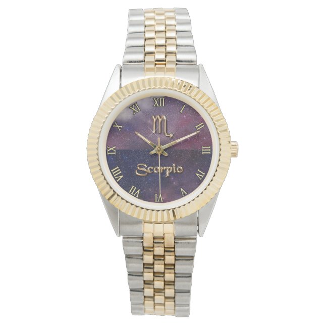 Reloj De Pulsera Escorpio (Anverso)