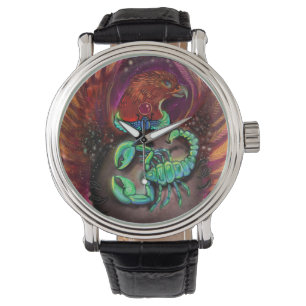 Reloj De Pulsera Escorpio Zodiac Rótulo Watch