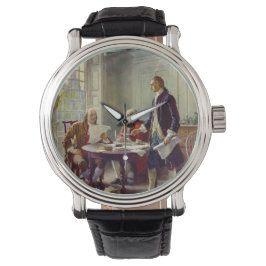 Reloj De Pulsera Escribiendo la Declaración de Independencia (EEUU)