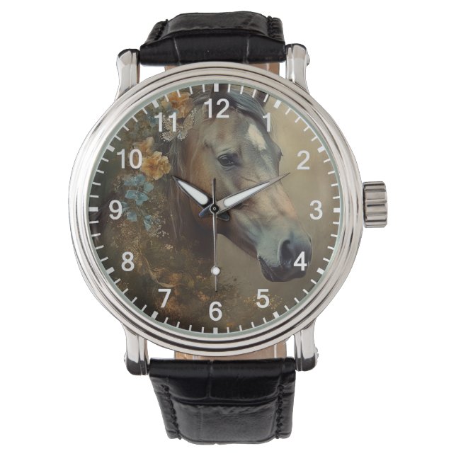 Reloj De Pulsera Escritora personalizada de fotografía personalizad (Anverso)
