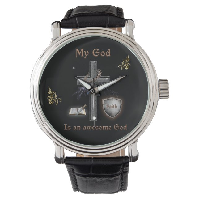 Reloj De Pulsera Escritura Bíblica (Anverso)