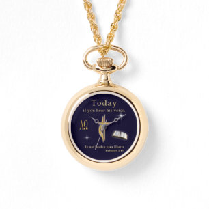 Reloj De Pulsera Escritura bíblica cristiana