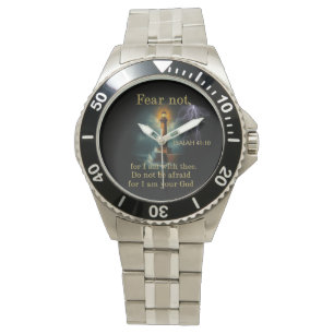 Reloj De Pulsera escritura cristiana ISAÍAS 41:10