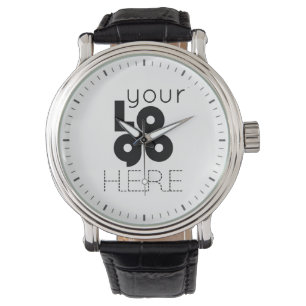 Reloj De Pulsera Escritura moderna de logotipo comercial de Persona