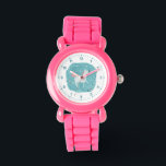 Reloj De Pulsera Escuadrón mágico de unicornio<br><div class="desc">Escuadrón Mágico Unicornio III de June Erica Vess. Cuenta con un unicornio de color pastel.</div>