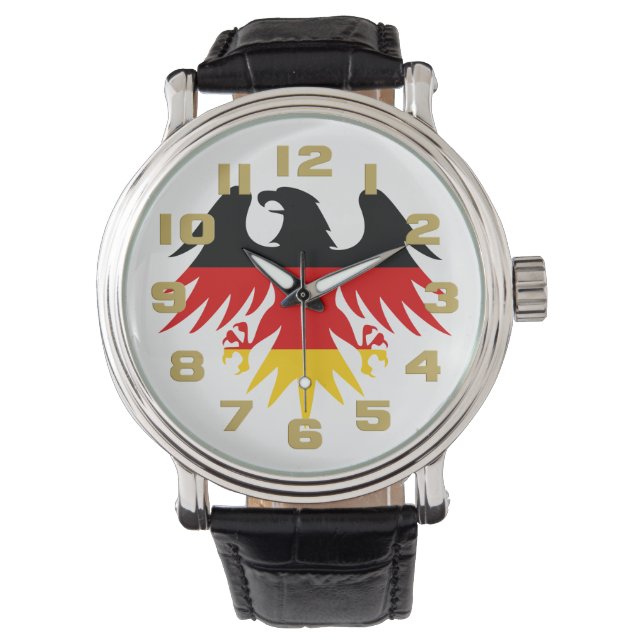 Reloj De Pulsera Escudo Águila Alemana (Anverso)