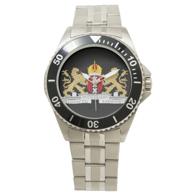 Reloj De Pulsera Escudo de Amsterdam (Anverso)
