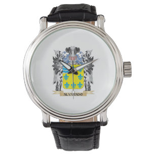 Reloj De Pulsera Escudo de armas de Alvarado - escudo familiar